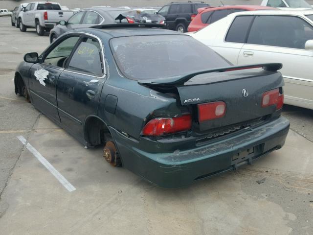 JH4DB7668XS003760 - 1999 ACURA INTEGRA GS GREEN photo 3