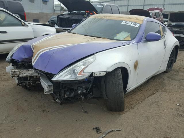 JN1AZ4EH6FM440051 - 2015 NISSAN 370Z BASE WHITE photo 2