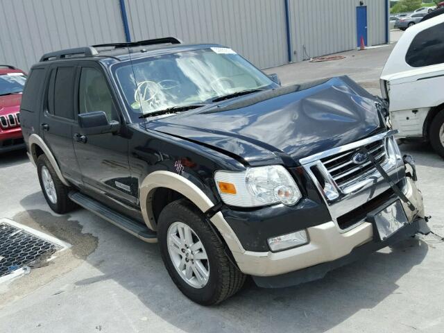 1FMEU64E88UA21343 - 2008 FORD EXPLORER E BLACK photo 1