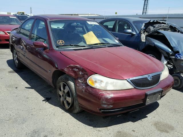 1MEFM66L0WK651191 - 1998 MERCURY MYSTIQUE L MAROON photo 1