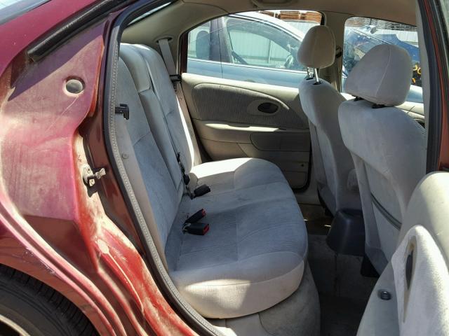 1MEFM66L0WK651191 - 1998 MERCURY MYSTIQUE L MAROON photo 6