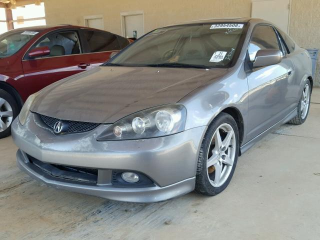 JH4DC53005S003914 - 2005 ACURA RSX TYPE-S GRAY photo 2