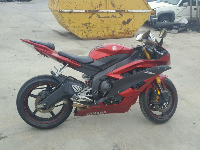 JYARJ12E17A016310 - 2007 YAMAHA YZFR6 L RED photo 5