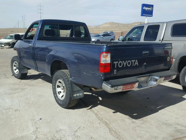 JT4VD20A5P0005591 - 1993 TOYOTA T100 BLUE photo 3