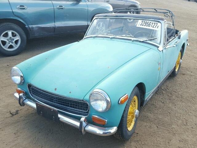 GAN5UC106903G - 1972 MG MIDGET GREEN photo 2