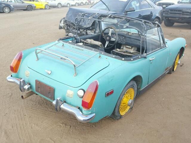 GAN5UC106903G - 1972 MG MIDGET GREEN photo 4