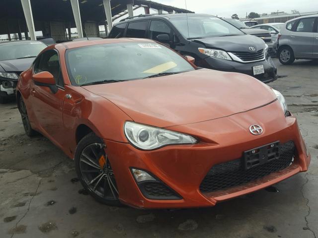 JF1ZNAA18D2710947 - 2013 TOYOTA SCION FR-S ORANGE photo 1