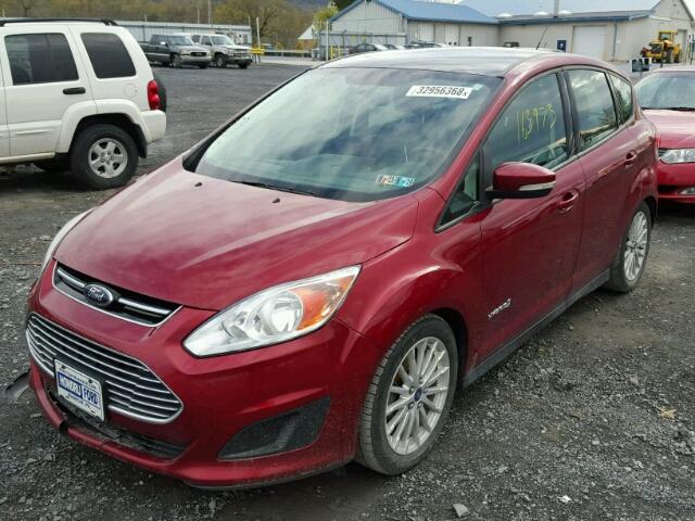 1FADP5AU8DL511266 - 2013 FORD C-MAX SE RED photo 2