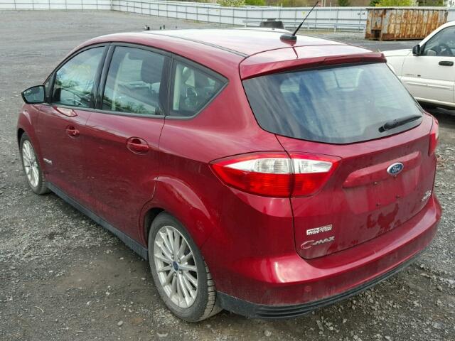 1FADP5AU8DL511266 - 2013 FORD C-MAX SE RED photo 3