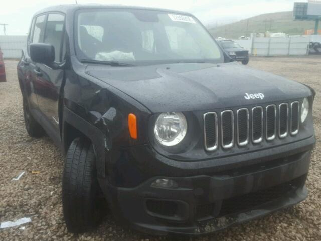 ZACCJBAB2HPE53175 - 2017 JEEP RENEGADE S 黑色 照片 1