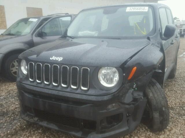 ZACCJBAB2HPE53175 - 2017 JEEP RENEGADE S 黑色 照片 2
