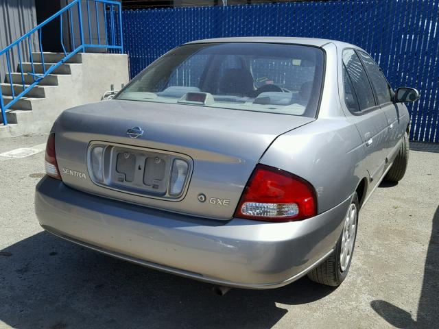 3N1CB51D0YL350879 - 2000 NISSAN SENTRA BAS BEIGE photo 4