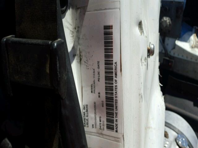 1HSDHSNR2EH025530 - 2014 INTERNATIONAL PROSTAR 白色 照片 10