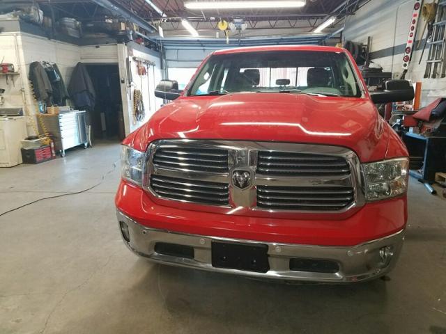 1C6RR7LM5FS595159 - 2015 RAM 1500 SLT წითელი ფოტო 10