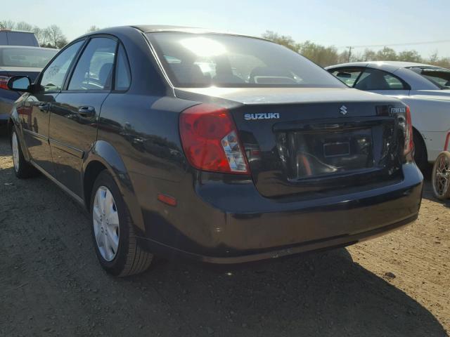 KL5JD56ZX7K602775 - 2007 SUZUKI FORENZA BA BLACK photo 3