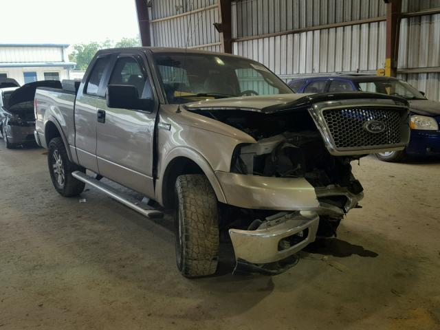 1FTRX12515FB32657 - 2005 FORD F150 2WD BROWN photo 1