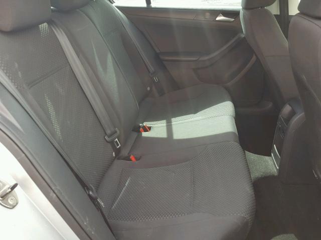 3VW2K7AJ8EM275684 - 2014 VOLKSWAGEN JETTA BASE 银色 照片 6