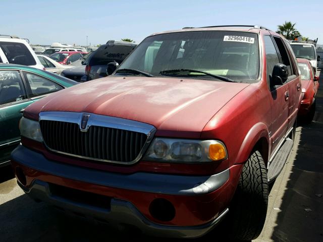 5LMEU27AXYLJ40340 - 2000 LINCOLN NAVIGATOR 红色 照片 2