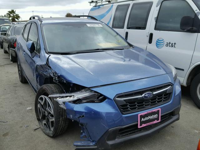 JF2GTAMC2J8261196 - 2018 SUBARU CROSSTREK BLUE photo 1