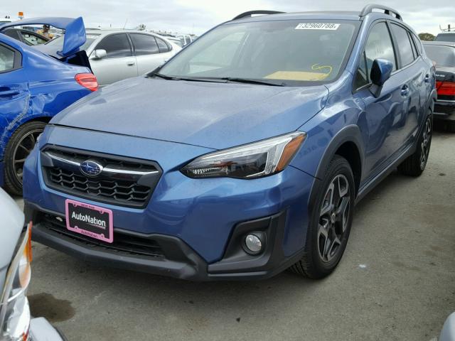 JF2GTAMC2J8261196 - 2018 SUBARU CROSSTREK BLUE photo 2