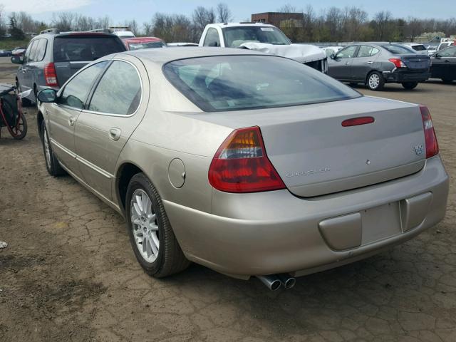 2C3HE66G02H225498 - 2002 CHRYSLER 300M BEIGE photo 3