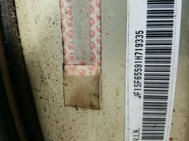 JF1SF65591H719335 - 2001 SUBARU FORESTER S 金色 照片 10