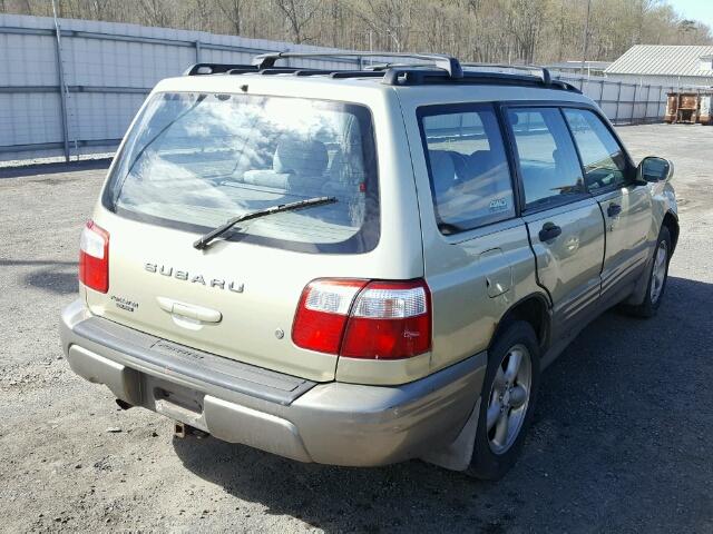 JF1SF65591H719335 - 2001 SUBARU FORESTER S 金色 照片 4