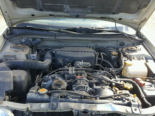 JF1SF65591H719335 - 2001 SUBARU FORESTER S 金色 照片 7