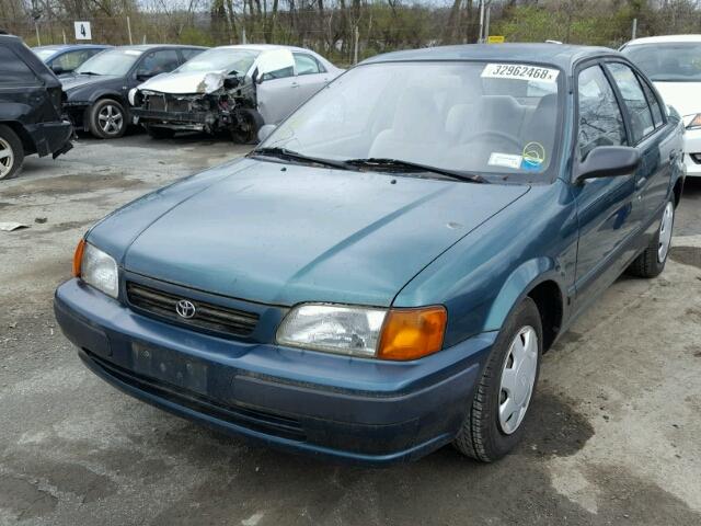 JT2EL56E4S7011986 - 1995 TOYOTA TERCEL DX TEAL photo 2