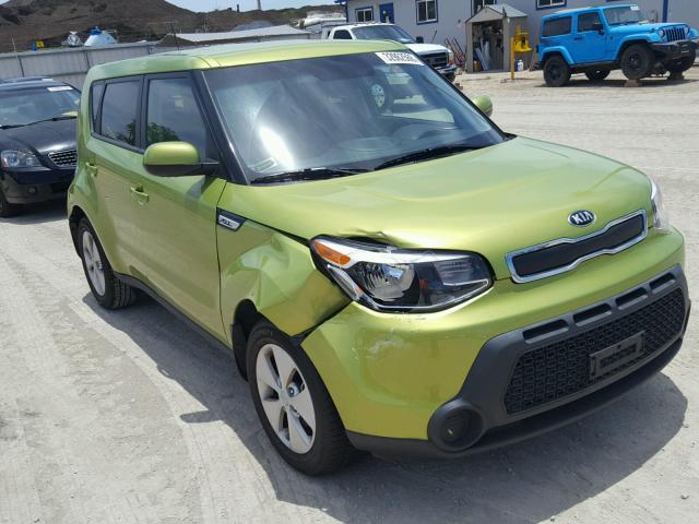 KNDJN2A2XG7862919 - 2016 KIA SOUL GREEN photo 1