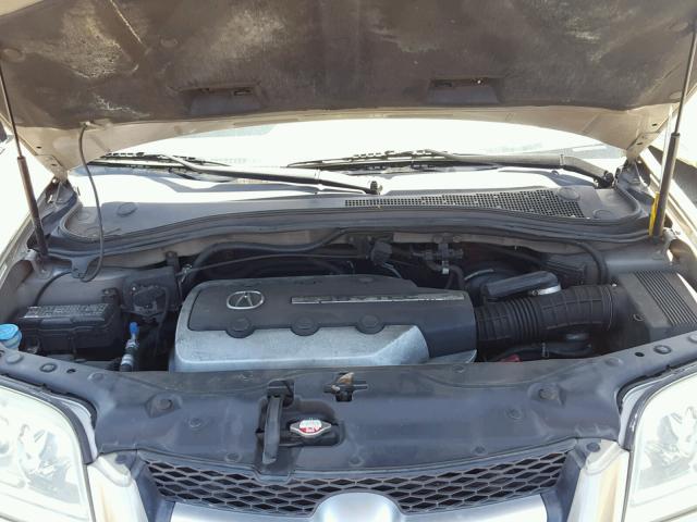 2HNYD18275H555477 - 2005 ACURA MDX GOLD photo 7