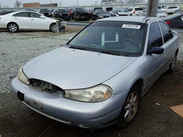 3FAFP66L0XM111221 - 1999 FORD CONTOUR SE SILVER photo 2