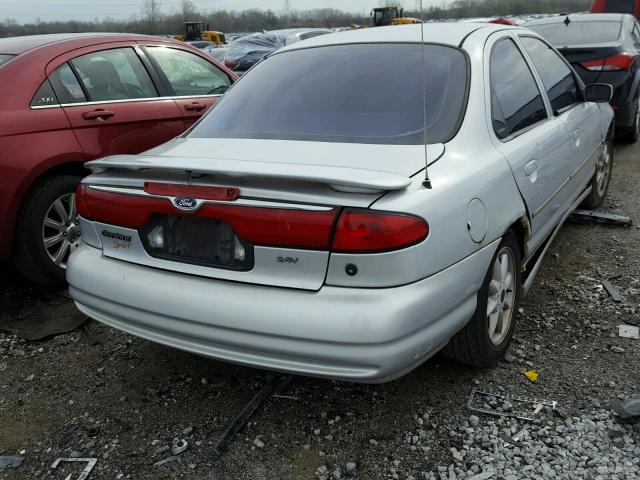 3FAFP66L0XM111221 - 1999 FORD CONTOUR SE SILVER photo 4