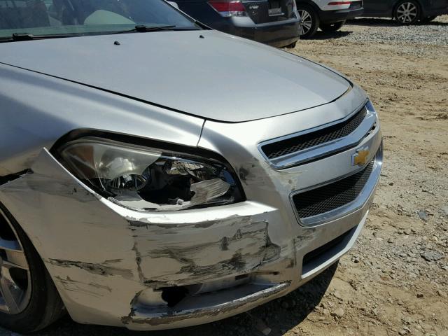 1G1ZC5E01AF158584 - 2010 CHEVROLET MALIBU 1LT 银色 照片 9