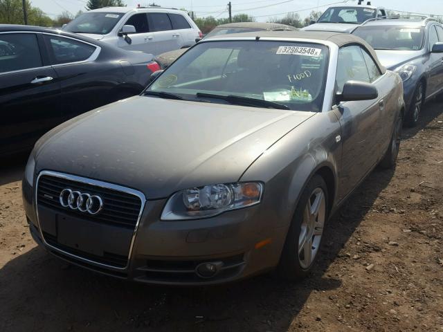 WAUDF48H08K006900 - 2008 AUDI A4 2.0T CA BEIGE photo 2