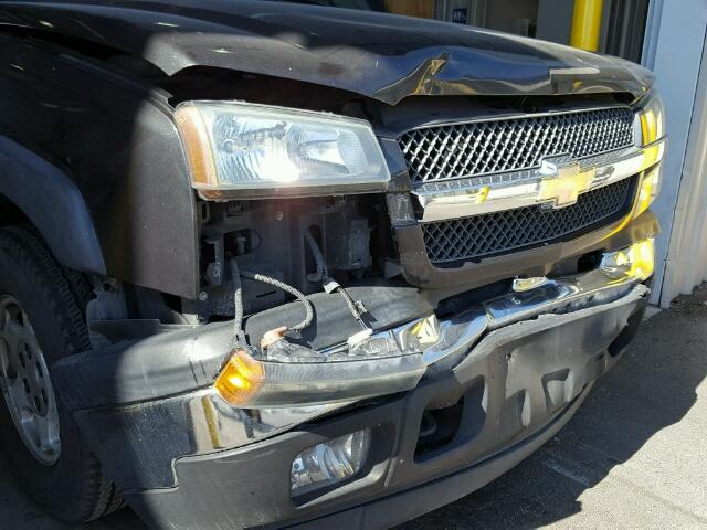 3GNEC12Z46G130938 - 2006 CHEVROLET AVALANCHE BLACK photo 10