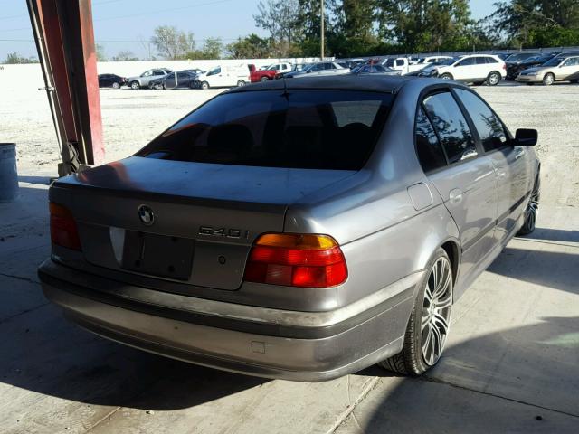 WBADE5320WBV93981 - 1998 BMW 540 I GRAY photo 4