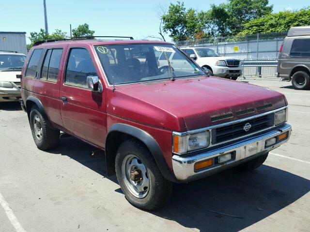 JN8HD17Y0SW067100 - 1995 NISSAN PATHFINDER RED photo 1