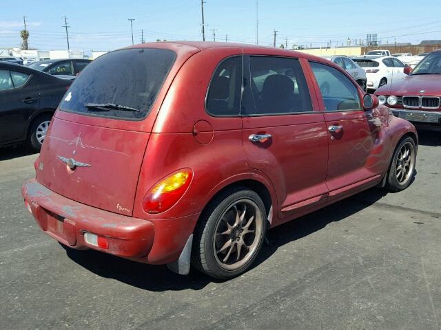 3C8FY4BB91T272400 - 2001 CHRYSLER PT CRUISER MAROON photo 4