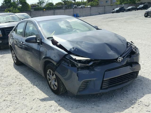 2T1BPRHE1FC258731 - 2015 TOYOTA COROLLA EC 灰色 照片 1