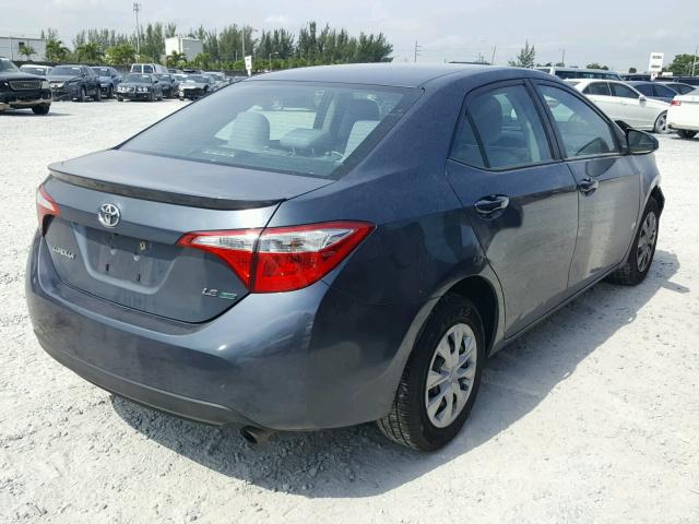 2T1BPRHE1FC258731 - 2015 TOYOTA COROLLA EC 灰色 照片 4