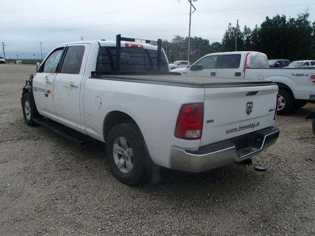 1C6RR7TT5ES307694 - 2014 RAM 1500 SLT WHITE photo 3