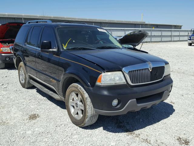 5LMEU78H73ZJ35918 - 2003 LINCOLN AVIATOR 黑色 照片 1