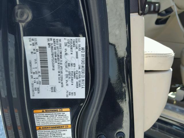 5LMEU78H73ZJ35918 - 2003 LINCOLN AVIATOR 黑色 照片 10