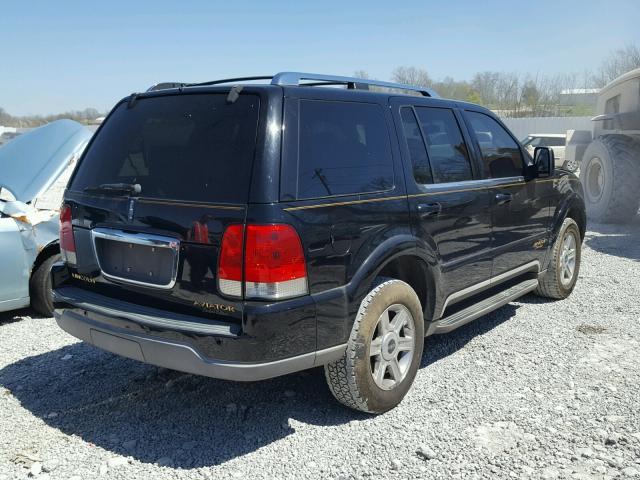 5LMEU78H73ZJ35918 - 2003 LINCOLN AVIATOR BLACK photo 4