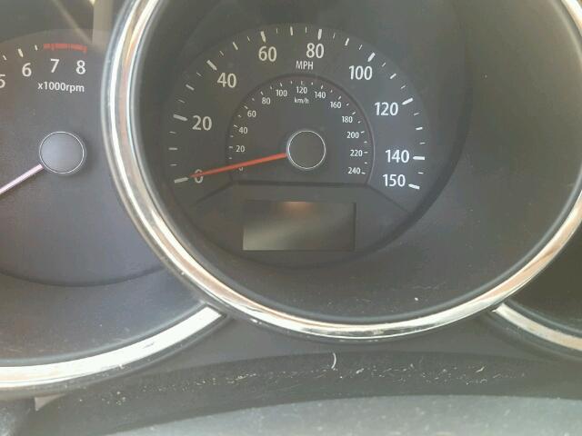 5XYKUDA2XBG056044 - 2011 KIA SORENTO EX Qırmızı foto 8