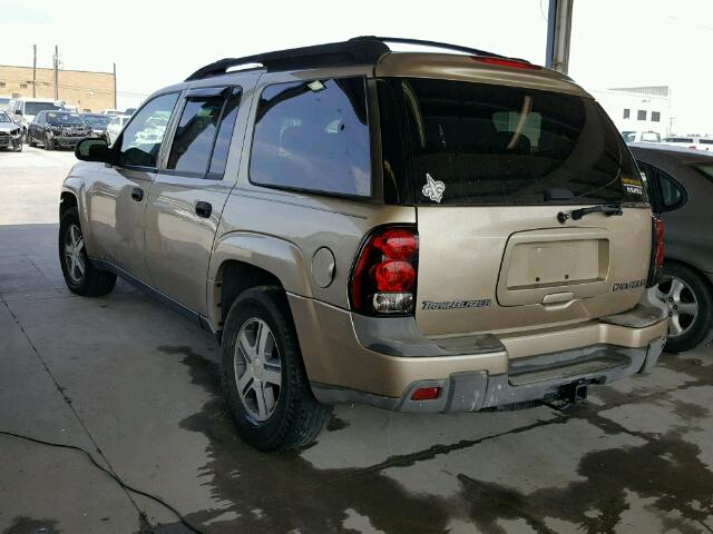 1GNES16S246143234 - 2004 CHEVROLET TRAILBLAZE GOLD photo 3