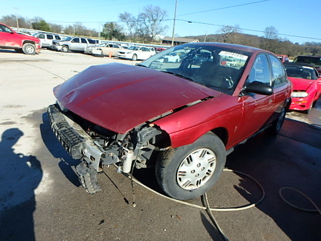 1G8ZH5282TZ166384 - 1996 SATURN SL1 RED photo 2