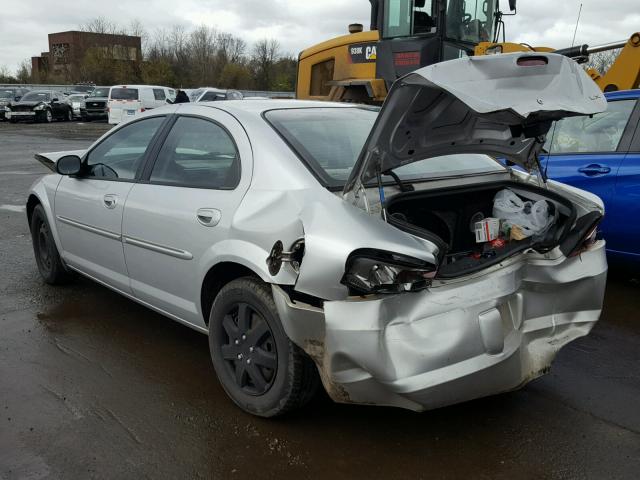 1C3AL46U41N698585 - 2001 CHRYSLER SEBRING LX SILVER photo 3