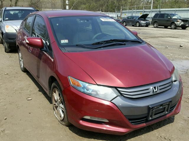 JHMZE2H77AS035483 - 2010 HONDA INSIGHT EX RED photo 1